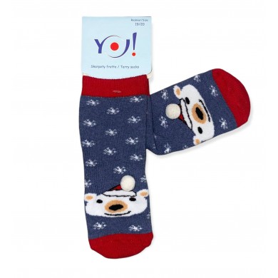Kalėdinės šiltos kojinės BEAR