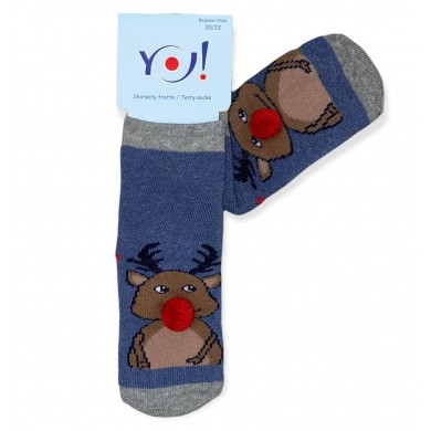 Kalėdinės šiltos kojinės DEER