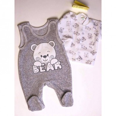 BABY BEAR Grey 2 d....